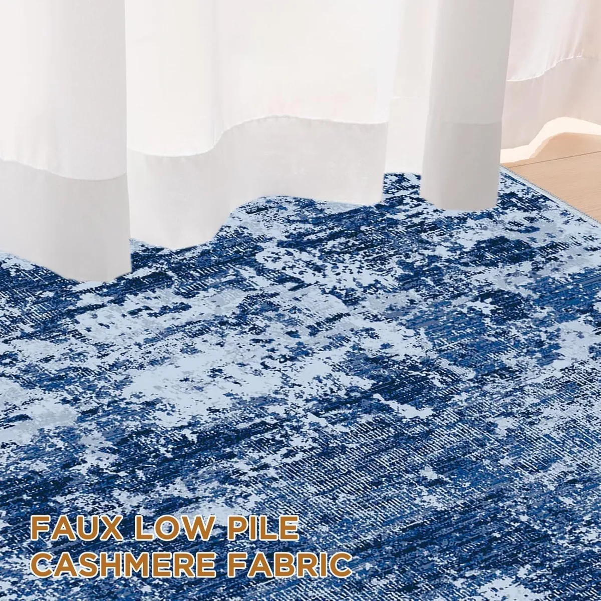 Machine Washable Rugs for Living Room - Large - Image 2