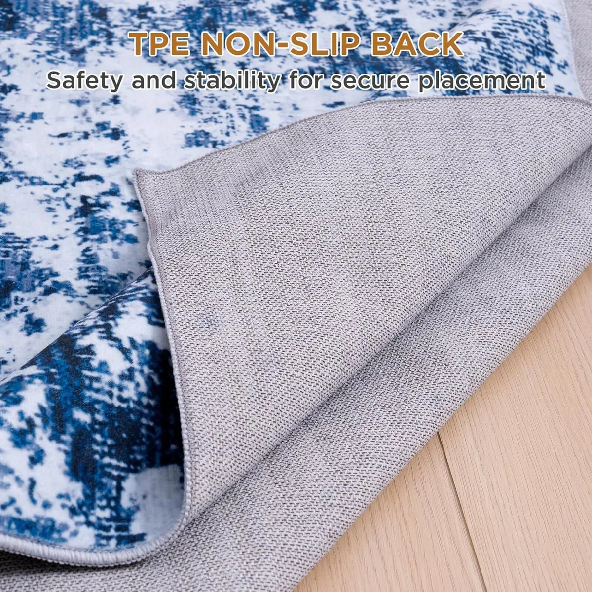 Machine Washable Rugs for Living Room - Large - Image 3