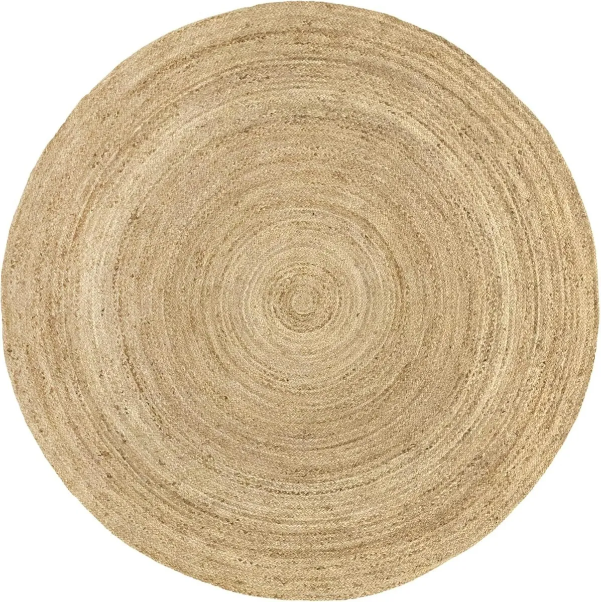 Jute Alhambra Natural Colour Rug – 100% Fibre - Image 1