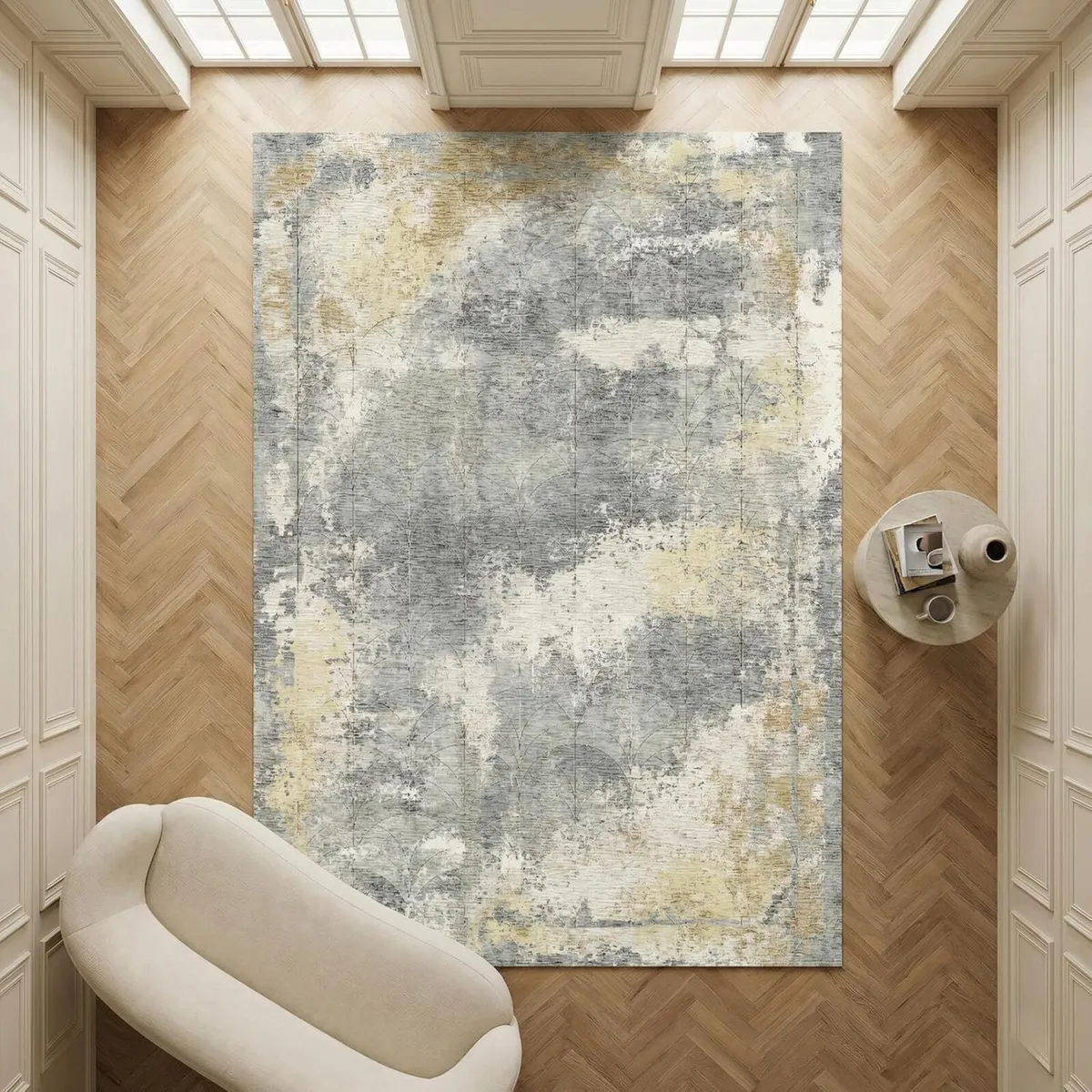 Machine Washable rug 200x300cm Non-Slip Backing - Image 1