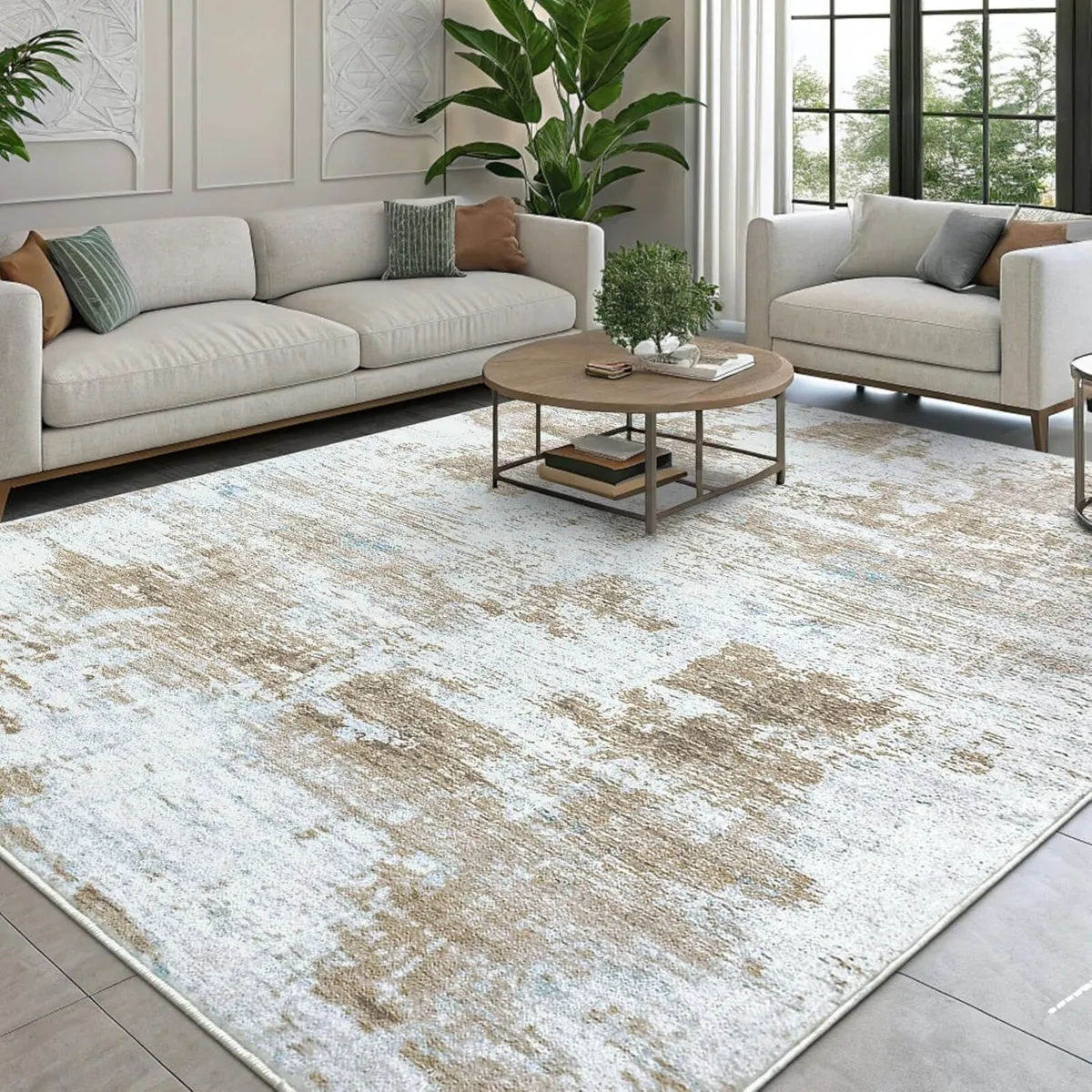 Modern Abstract Area Rugs Living Room 240x340cm - Image 1