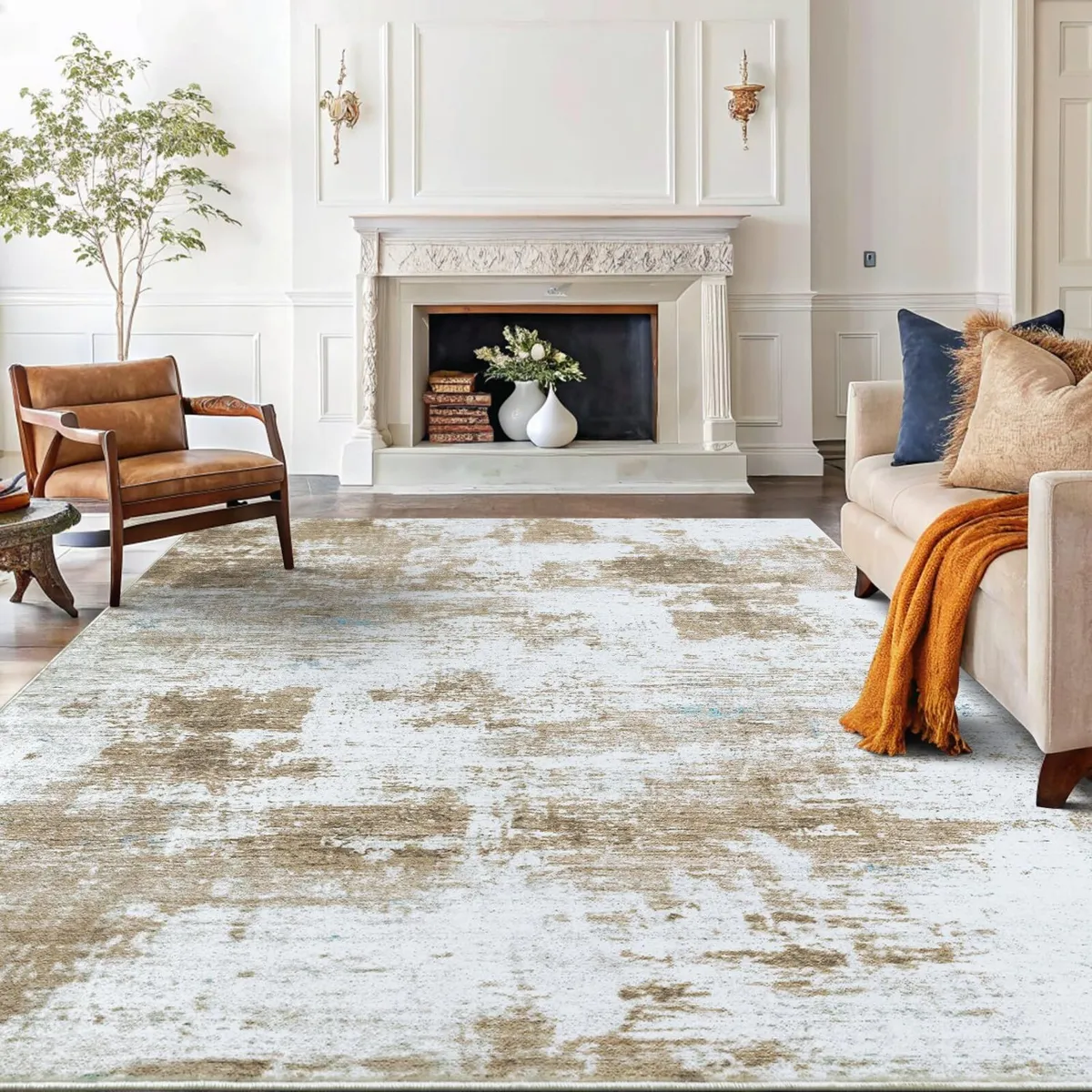 Modern Abstract Area Rugs Living Room 240x340cm - Image 2