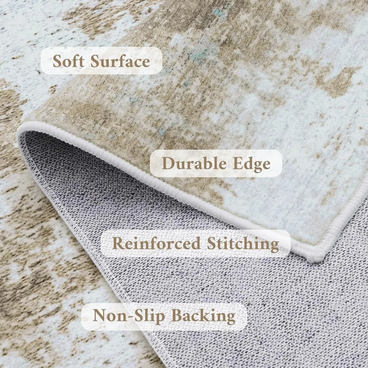 Modern Abstract Area Rugs Living Room 240x340cm - Image 3