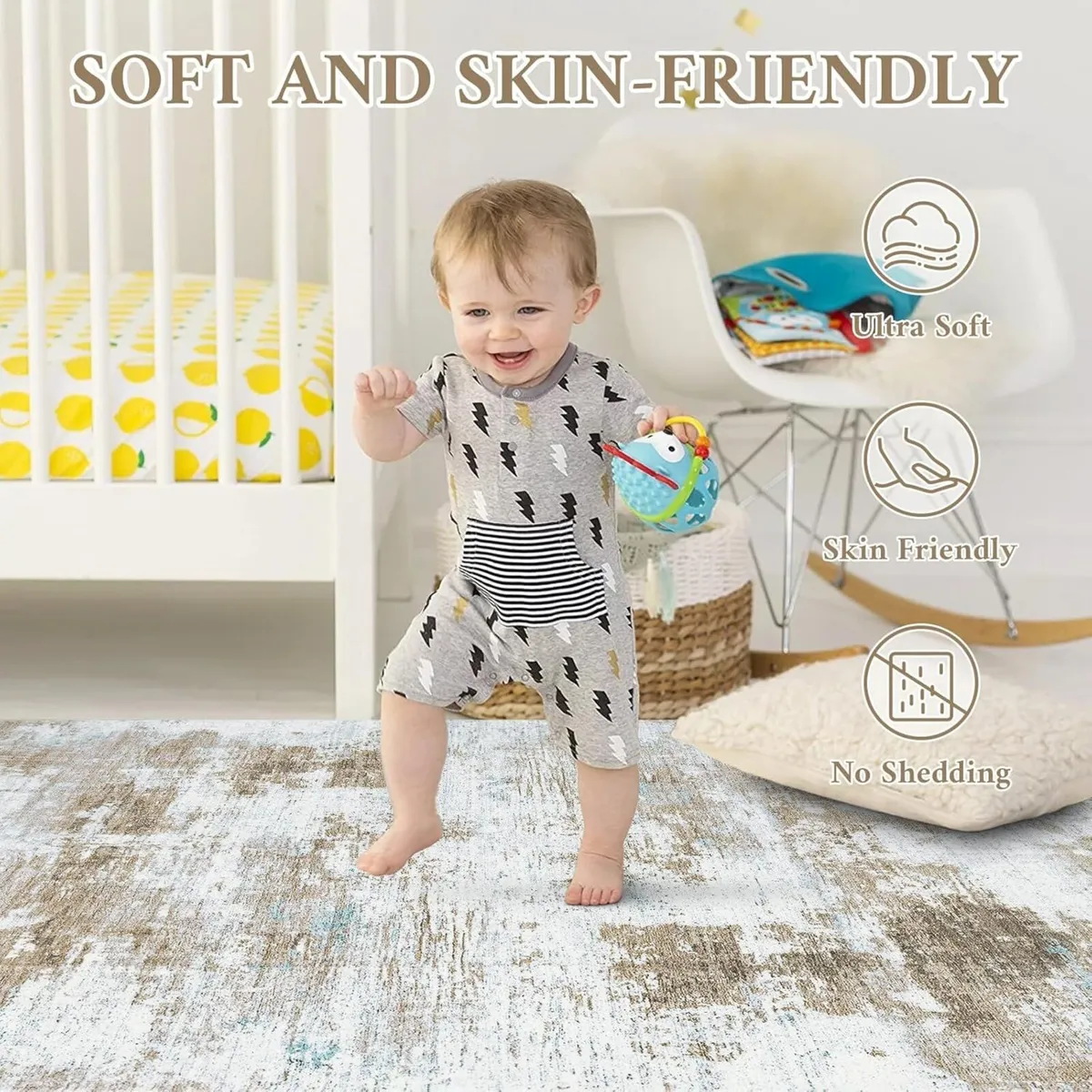 Modern Abstract Area Rugs Living Room 240x340cm - Image 4