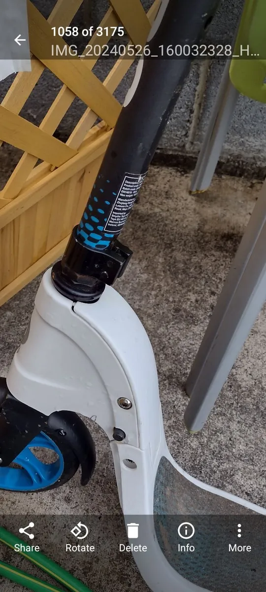 Aero C5 large wheel scooter - Image 3