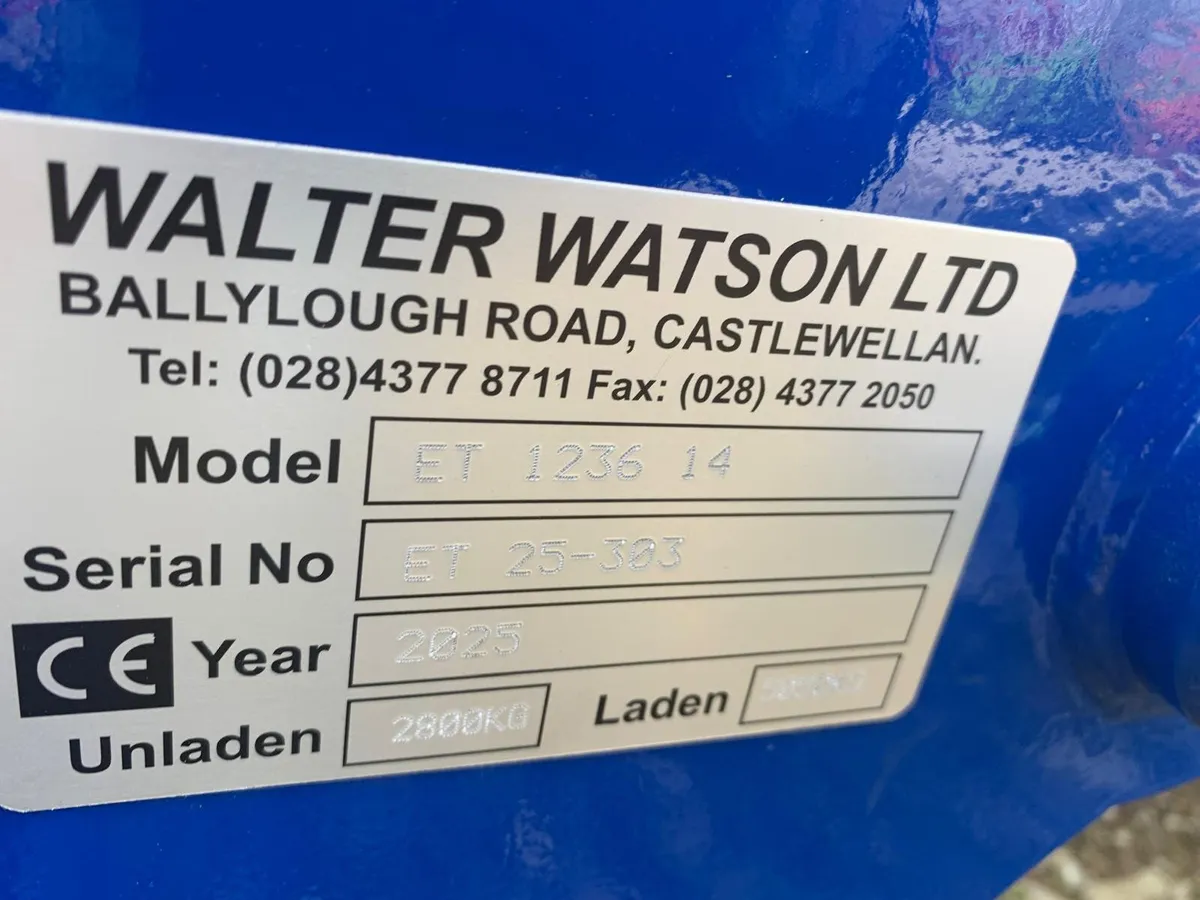 WATSON ET1236, 12' X 36" X 14MM - Image 3