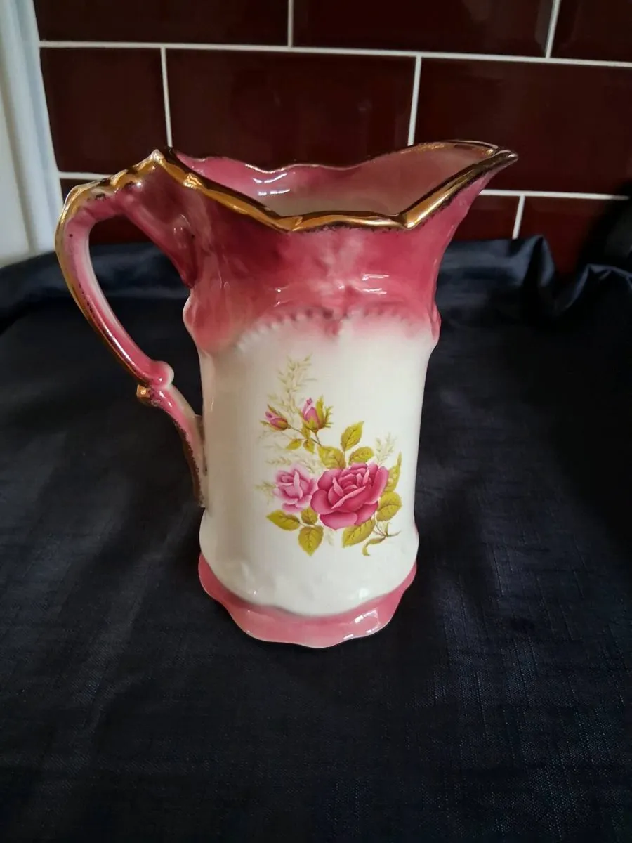 Long Bowl Vase & Jug - Image 2