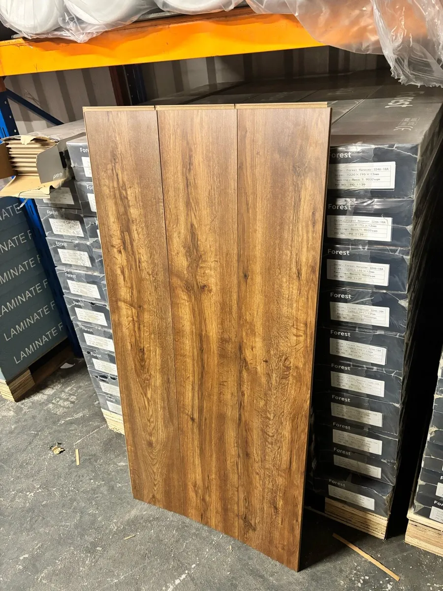 Forrest Munich Oak Flooring 12mm Laminated Fl - Image 3