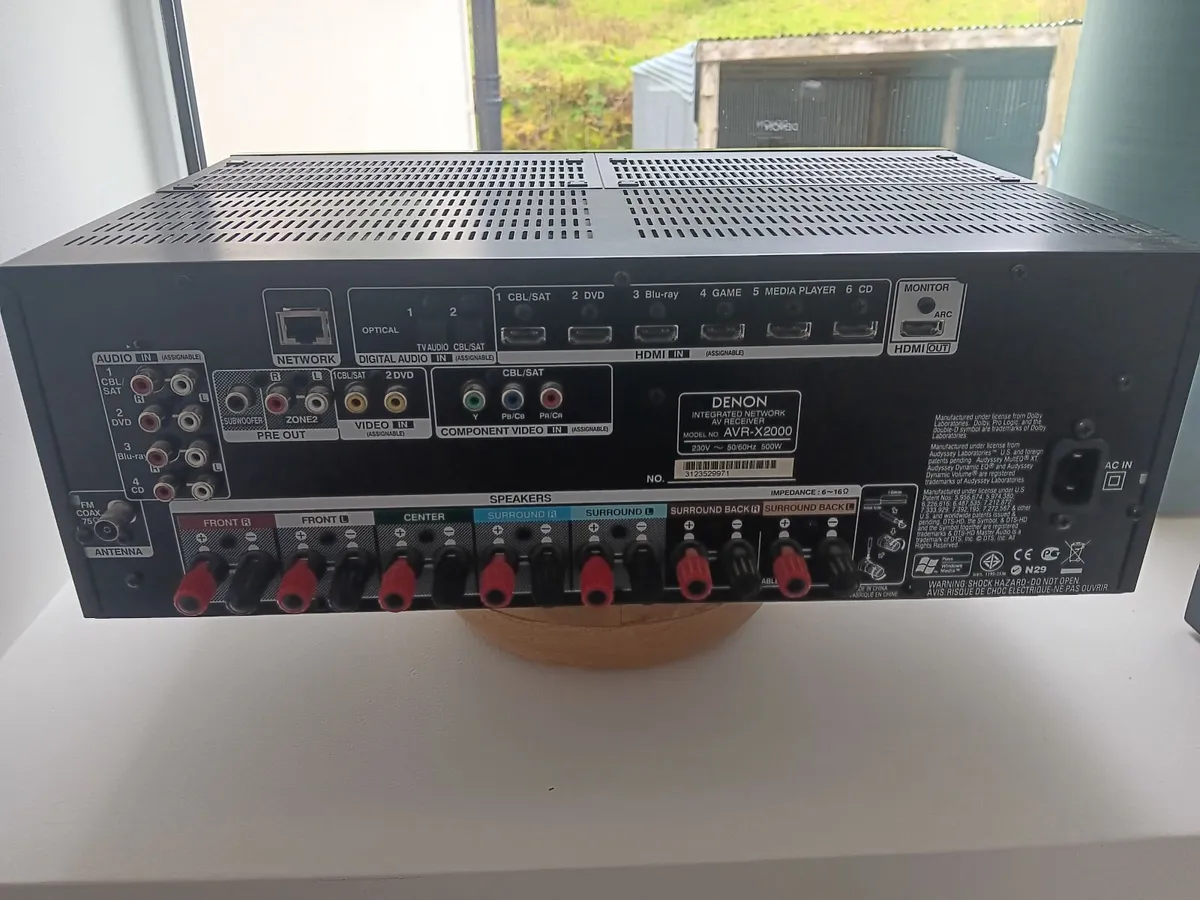 DENON AVR-X2000 and accomping Speakers - Image 3