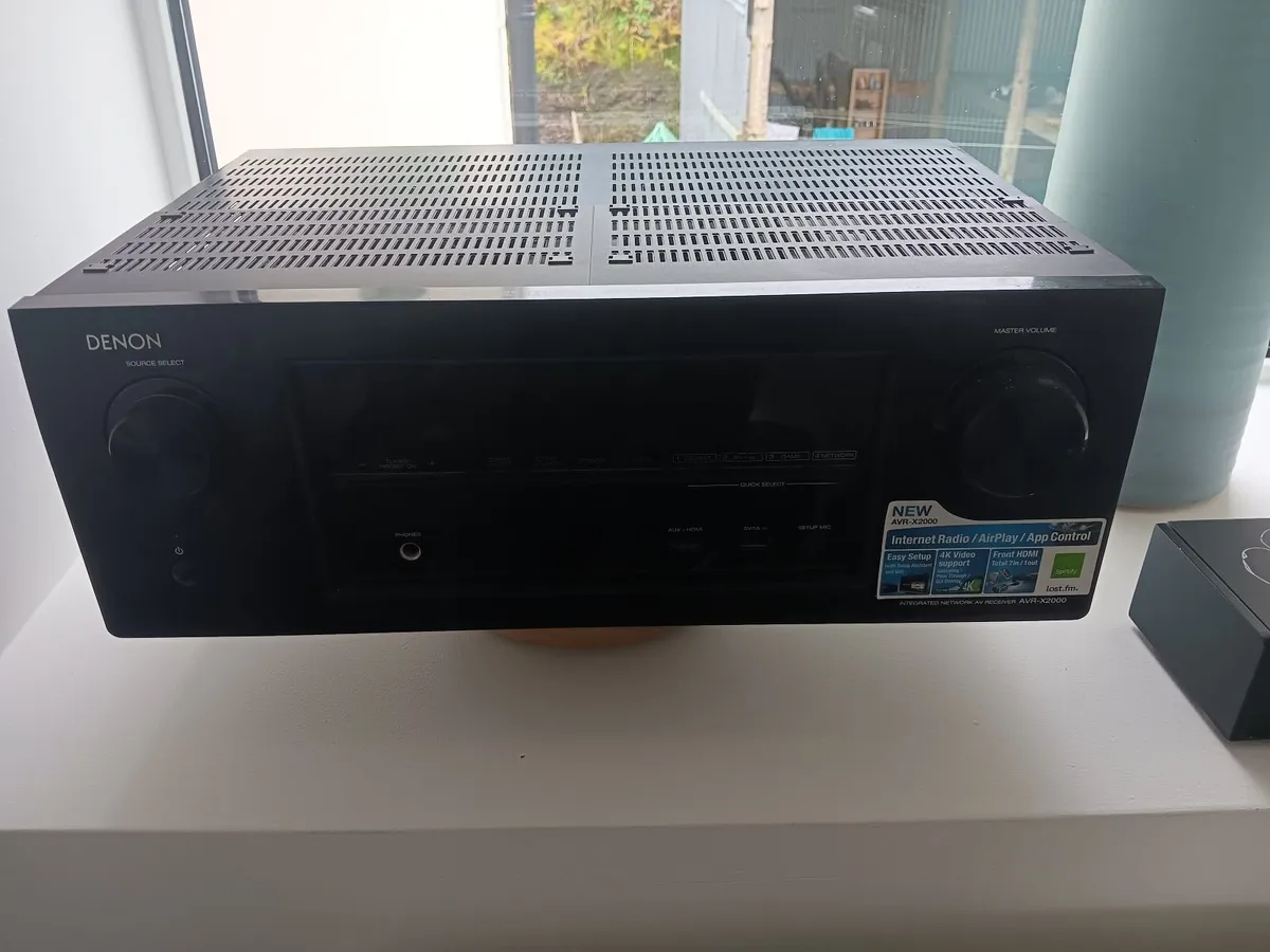 DENON AVR-X2000 and accomping Speakers - Image 1