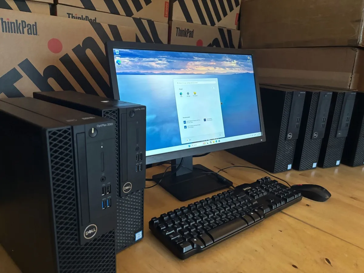 6 x Dell Optiplex Business PCs-Hex i5-16Gb Ram-Del - Image 4