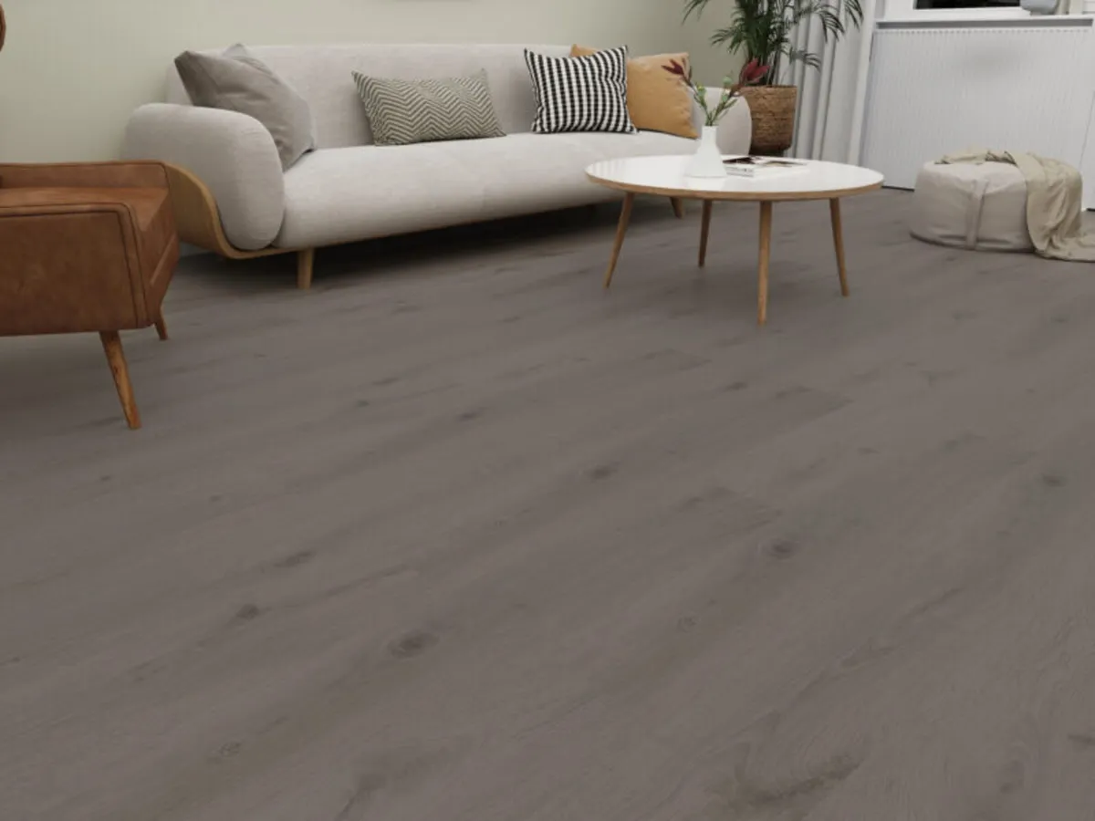 Irish Grey 8mm Laminated Flooring - Image 1