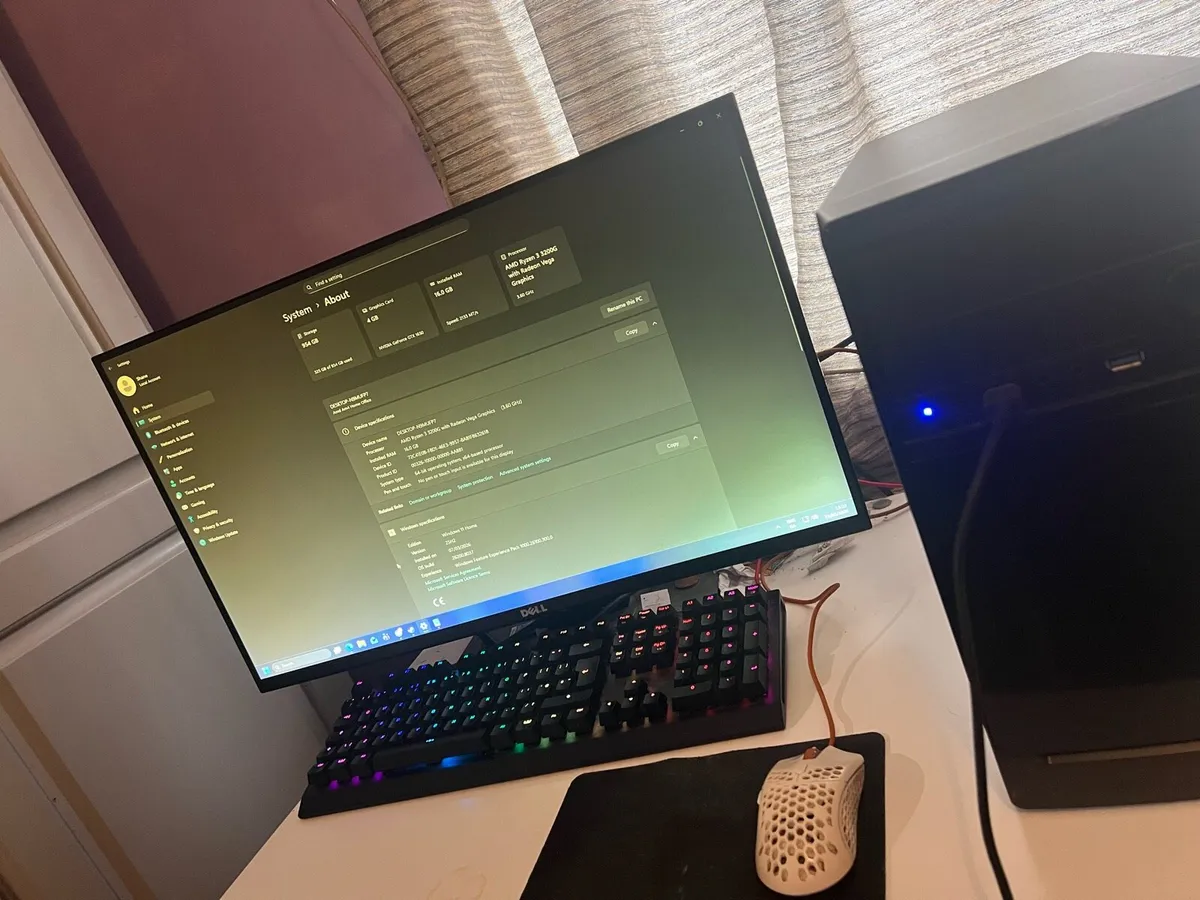 Gaming PC GTX 1650 16GB RAM 1TB SSD –Ready to Play - Image 1