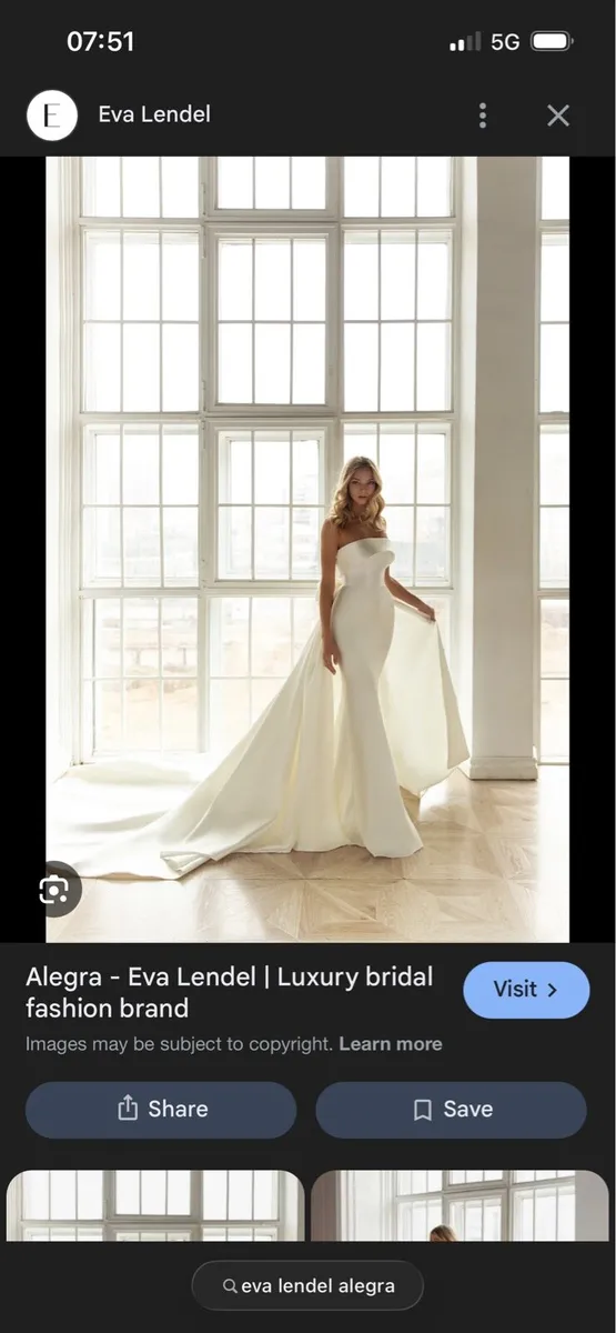 Eva Lendel wedding dress - Image 4
