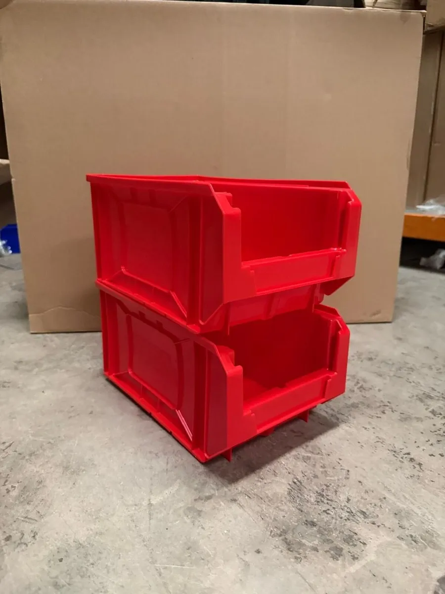 24x new red lin bins - Image 2