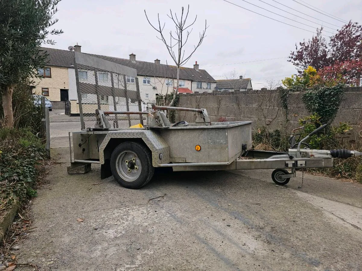 HAZLEWOOD 1300 kg Utility Plant Trailer - Image 1