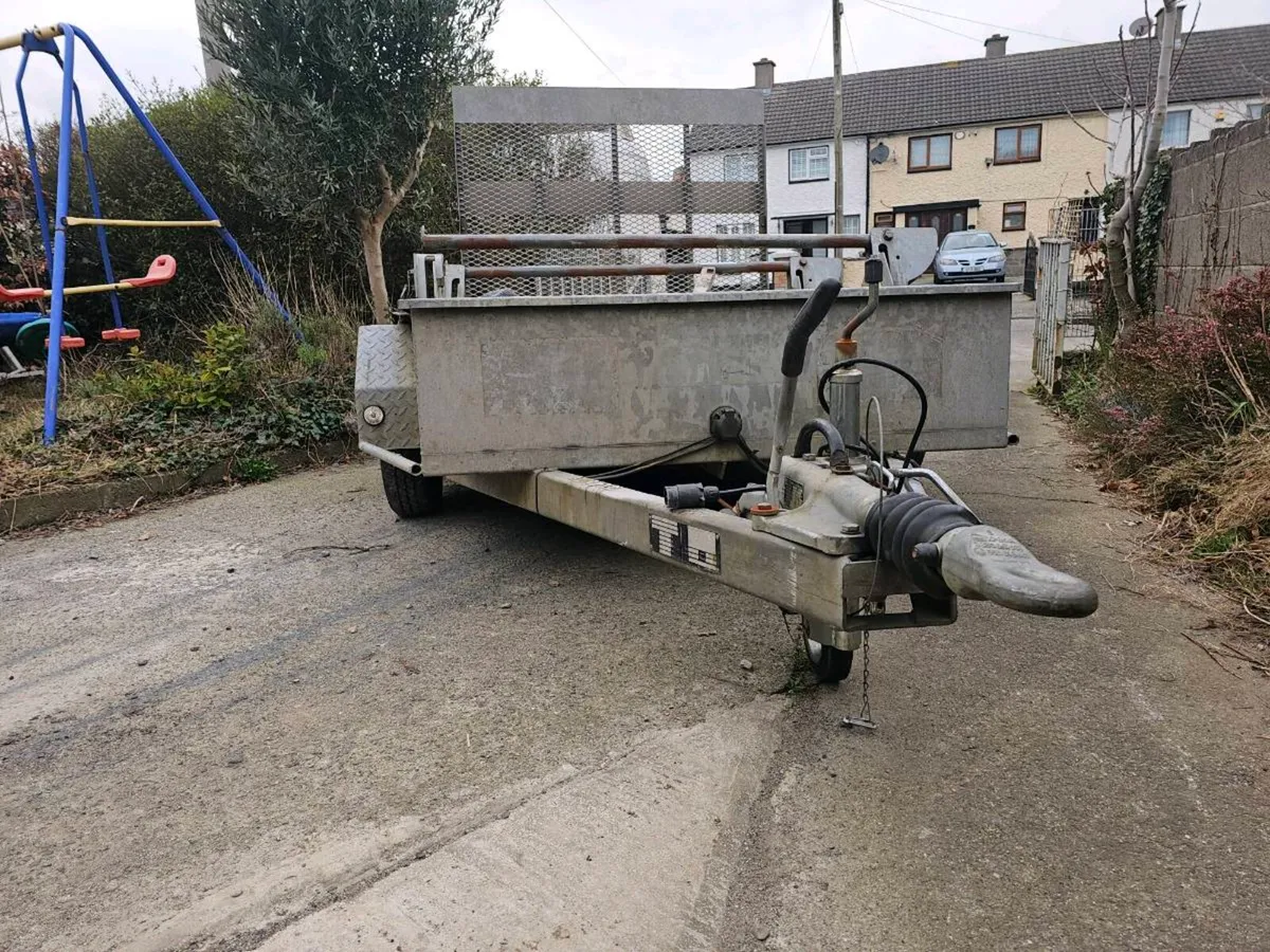 HAZLEWOOD 1300 kg Utility Plant Trailer - Image 2