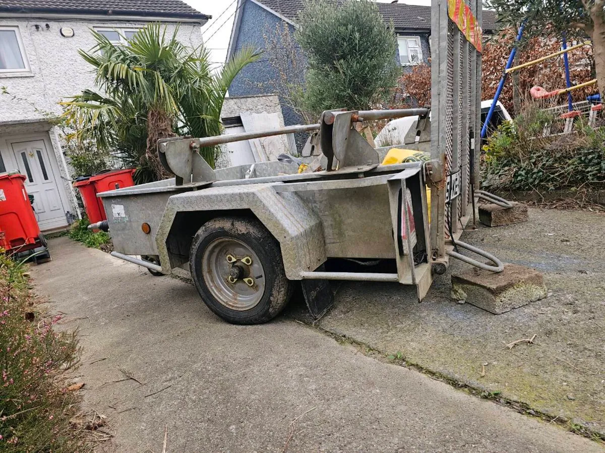 HAZLEWOOD 1300 kg Utility Plant Trailer - Image 4