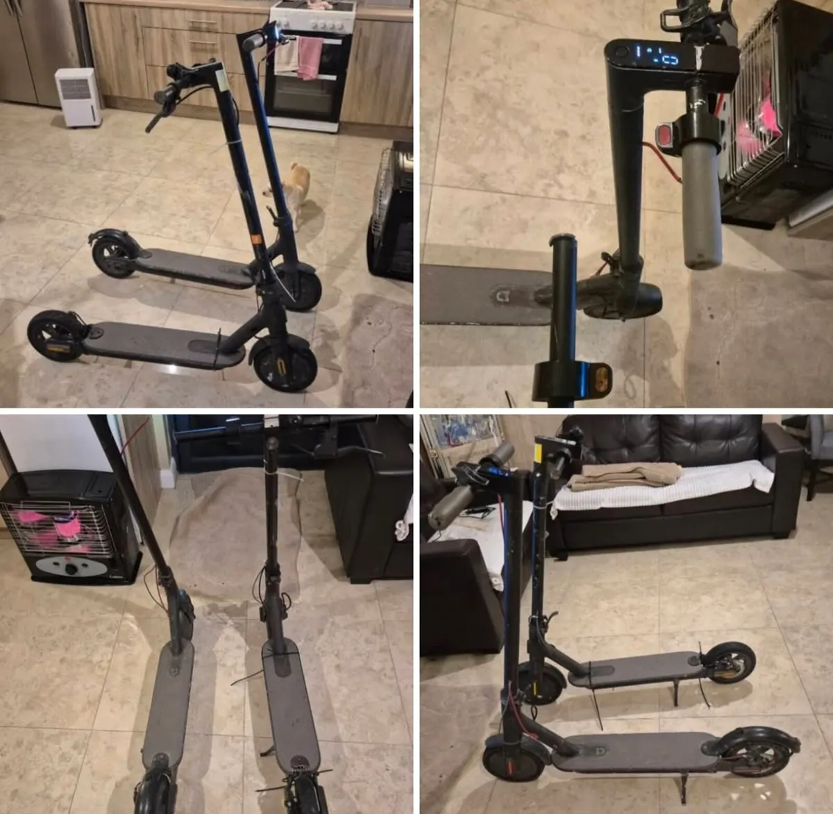 JOB LOT OF 2 ELECTRICAL SCOOTERS PARTS ARE REPAIR - Image 1