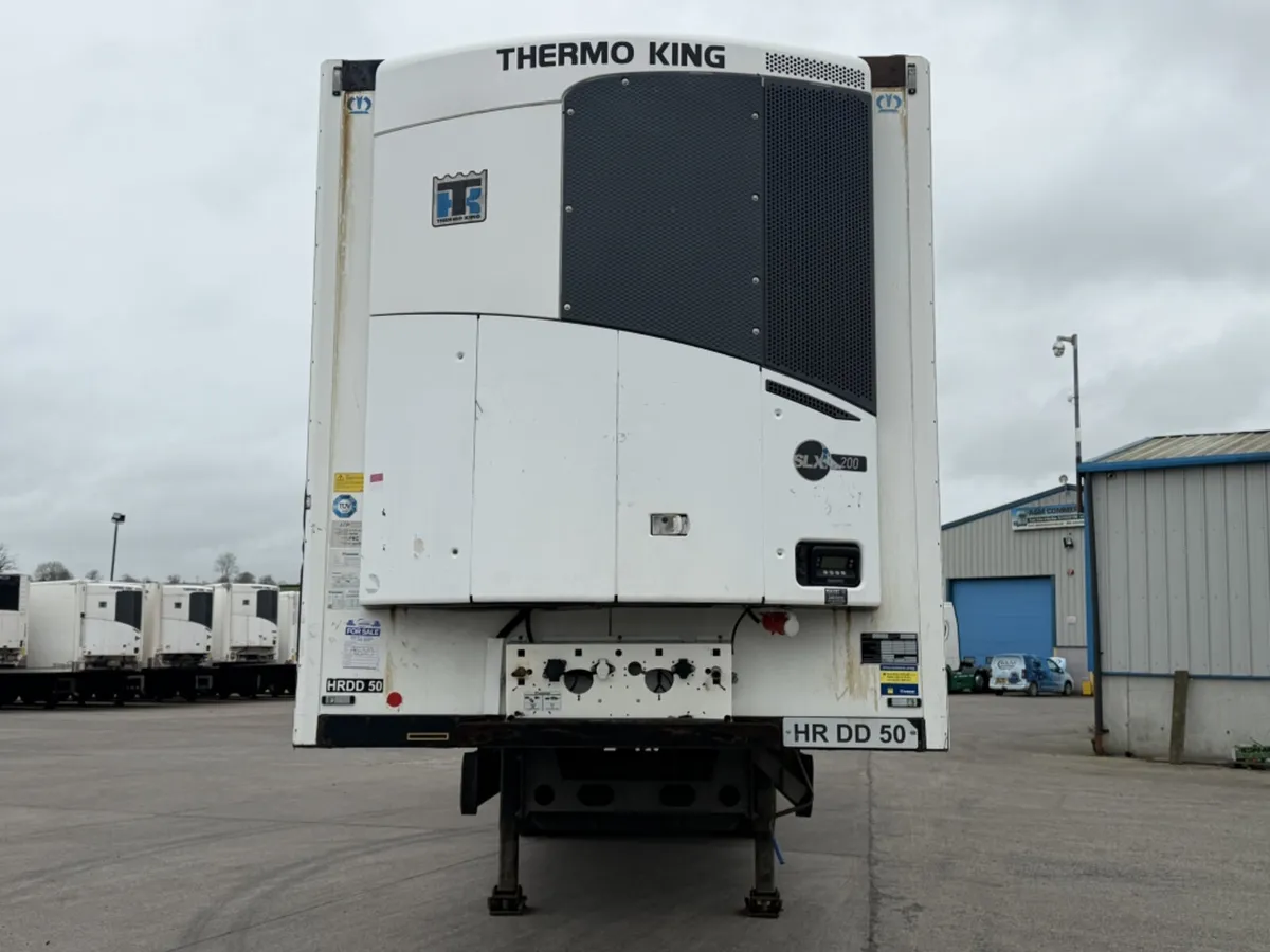 2018 KRONE SINGLE TEMP FRIDGE TRI AXLE TRAILER - Image 2