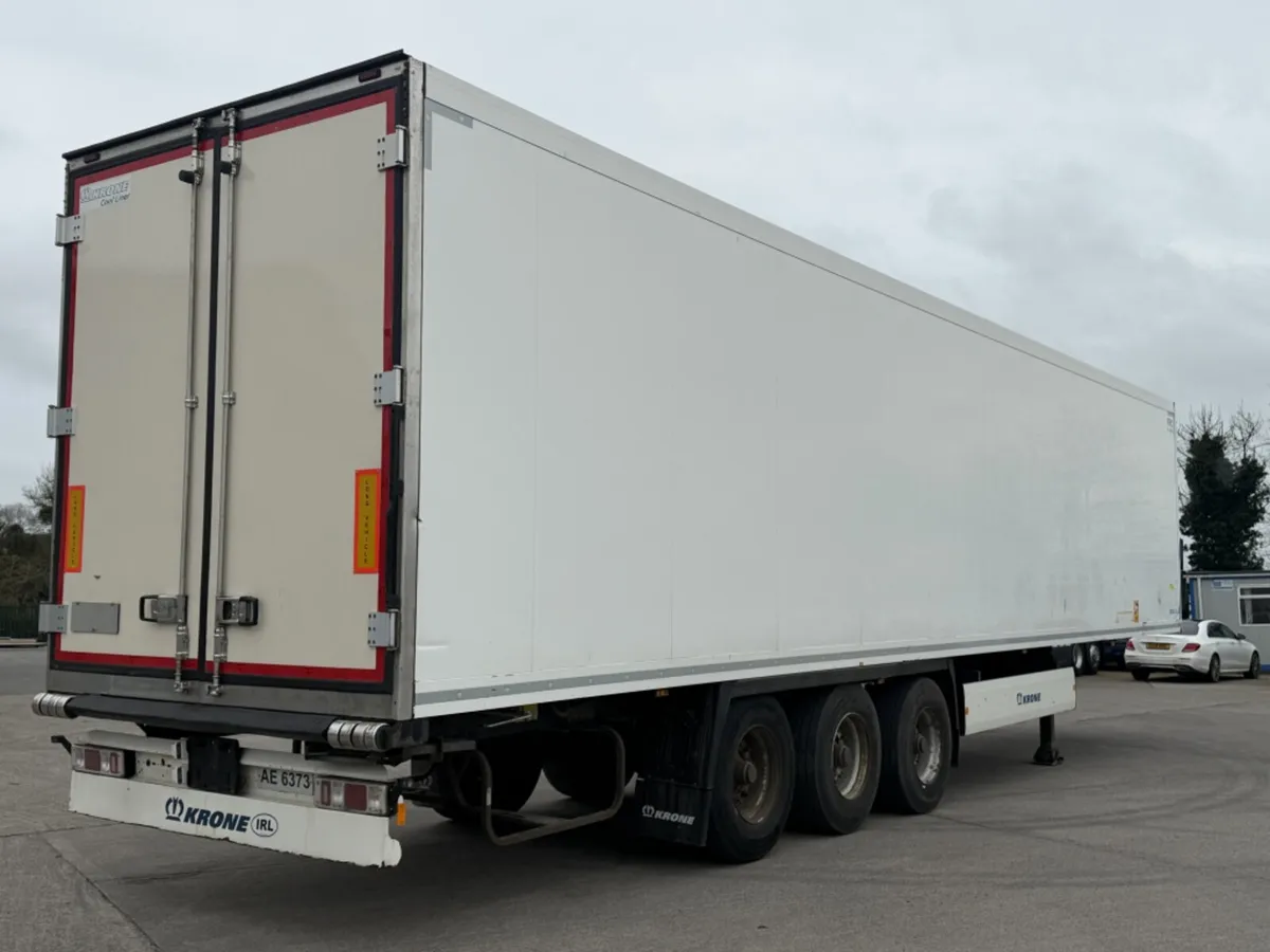 2018 KRONE SINGLE TEMP FRIDGE TRI AXLE TRAILER - Image 4