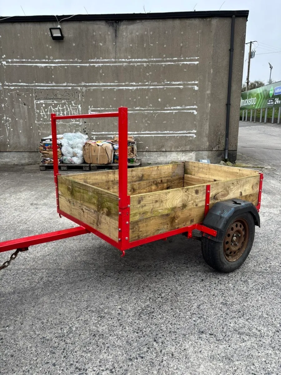 6x4 car trailer - Image 1