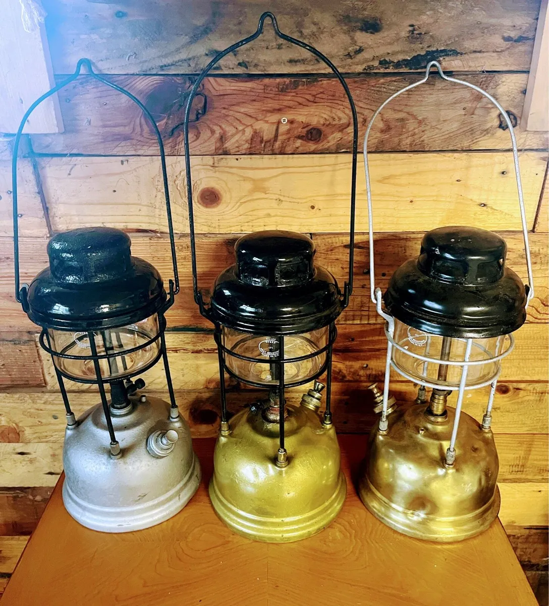 Three Tilley Lamps