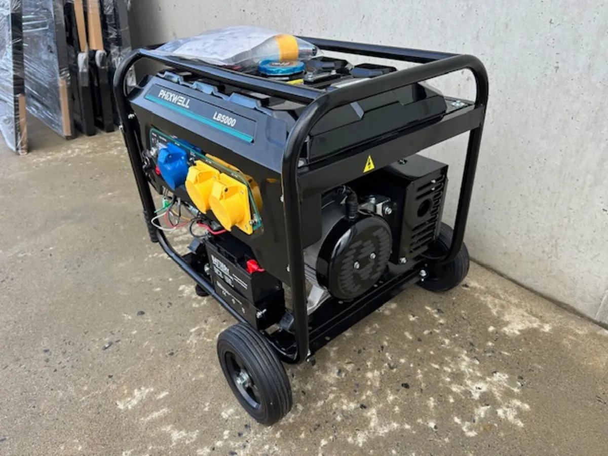New Phixwell LB5000  Portable Petrol Generator - Image 4