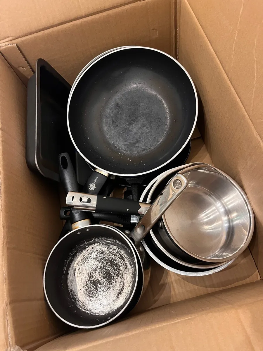 Pots, Glassware, Airfryer, Coffee Maker - Image 1