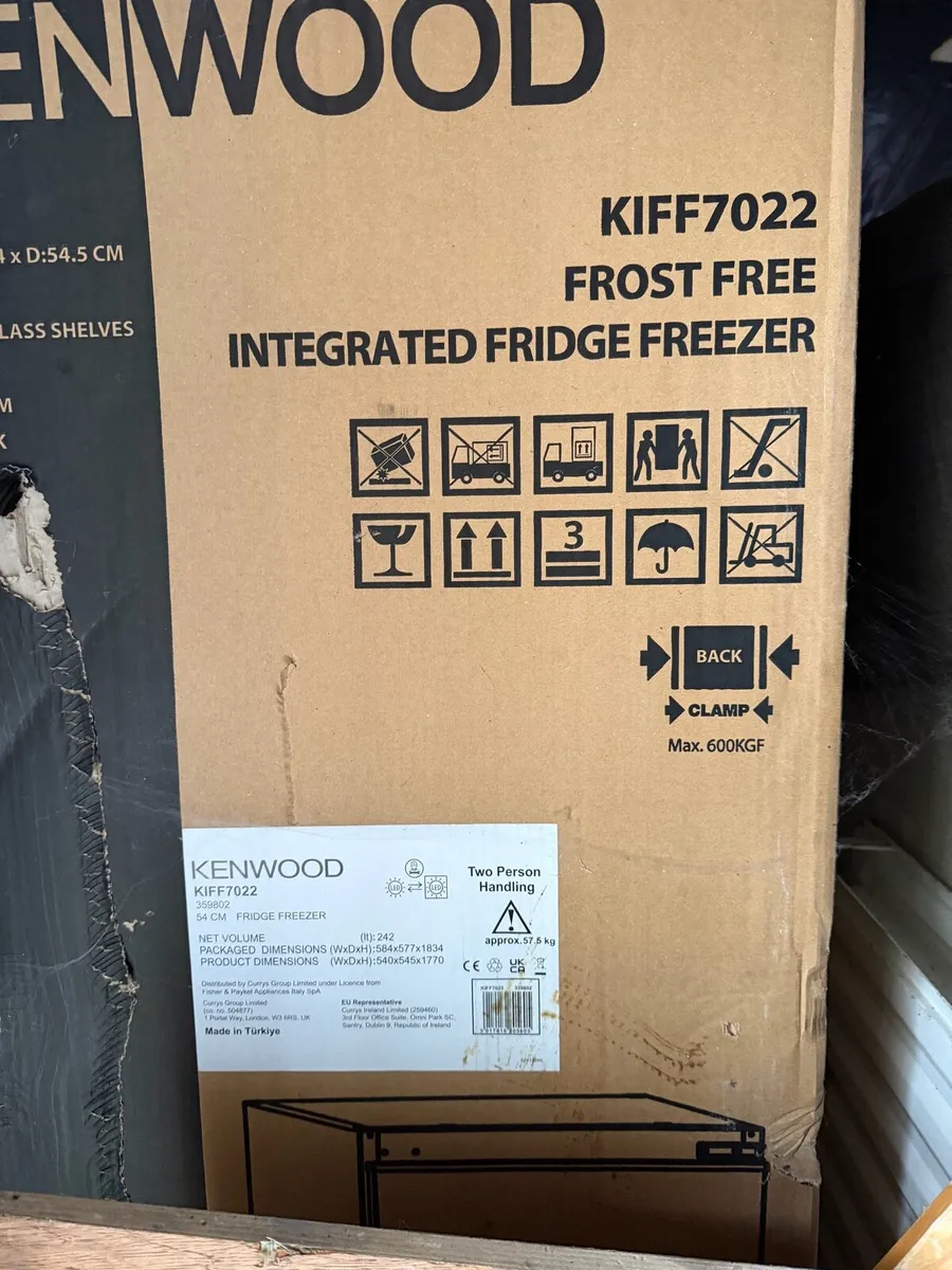New Kenwood fridge freer - Image 1