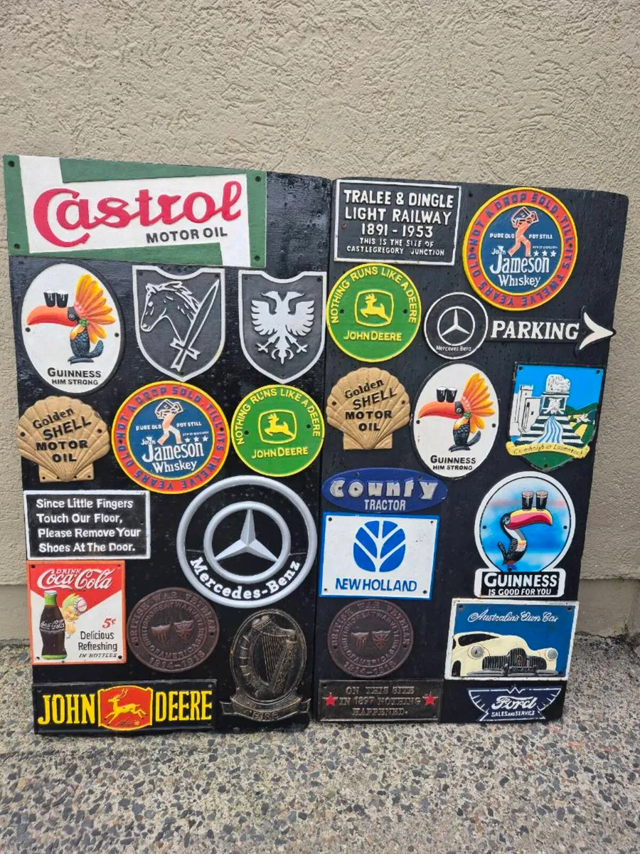 Cast iron sign - Image 2