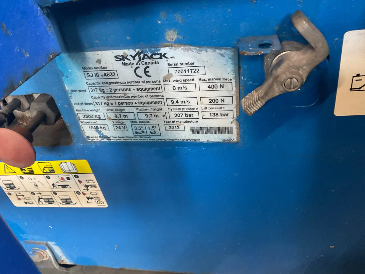 SKYJACK SISSORLIFT - Image 3