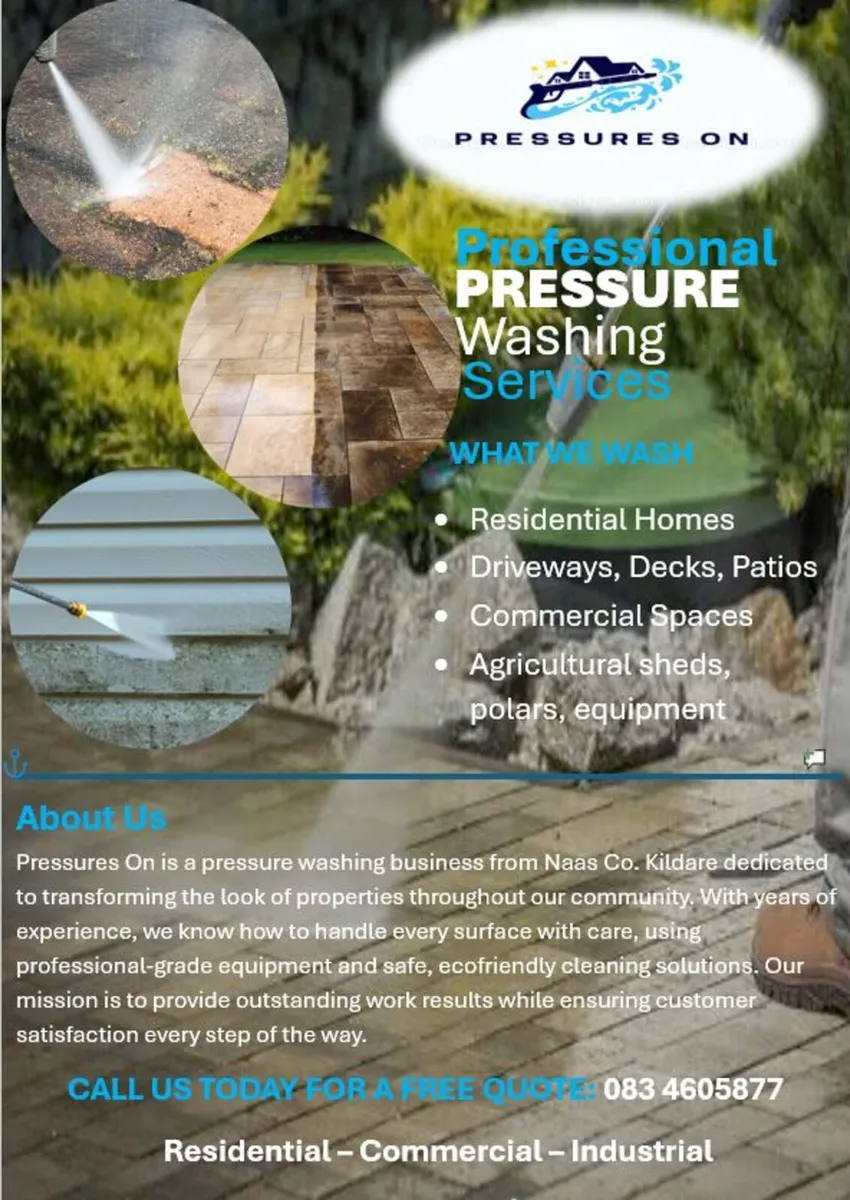 Power Washing services Ring for free quote!