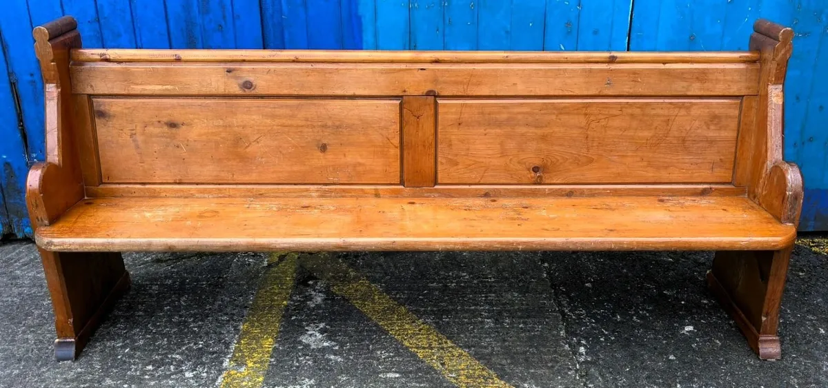 7ft Church Pew - Image 1
