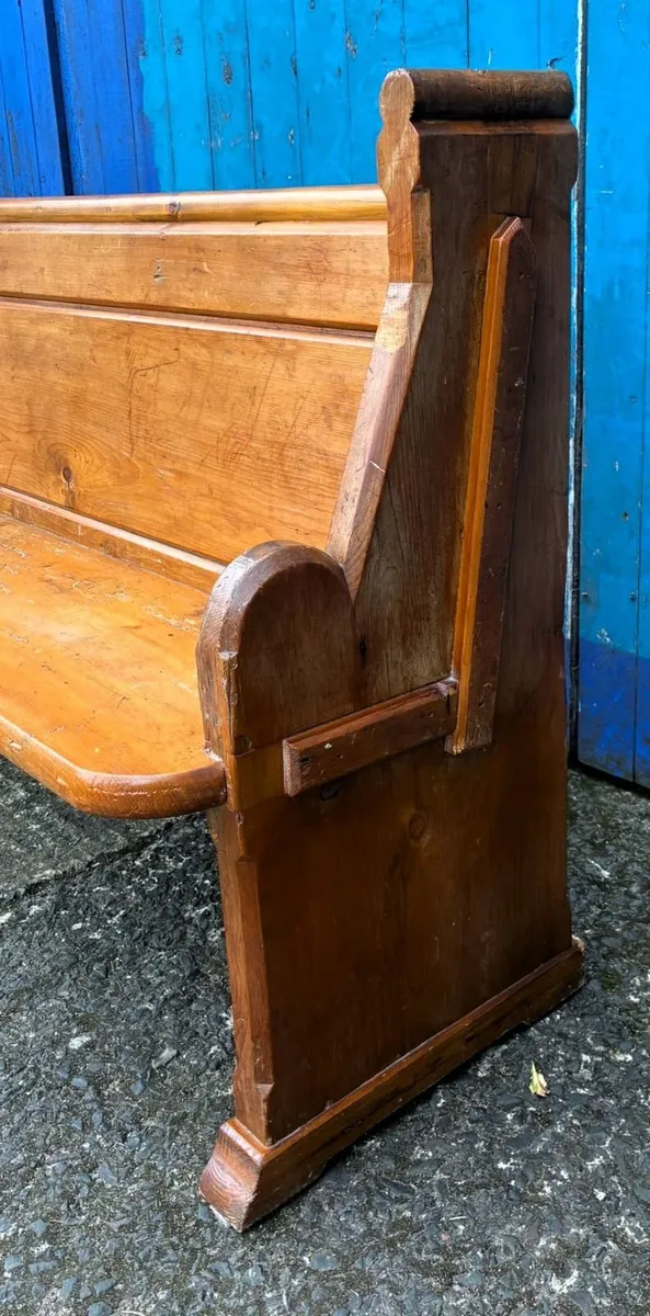 7ft Church Pew - Image 2