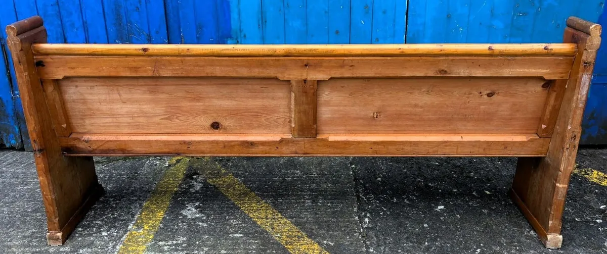 7ft Church Pew - Image 3