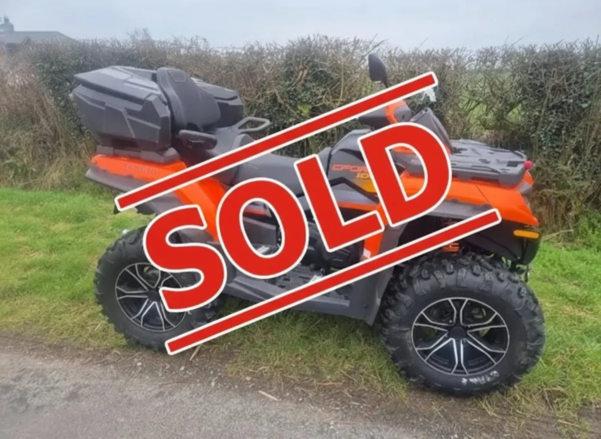 CFMOTO CFORCE1000 LIKE NEW - Image 1