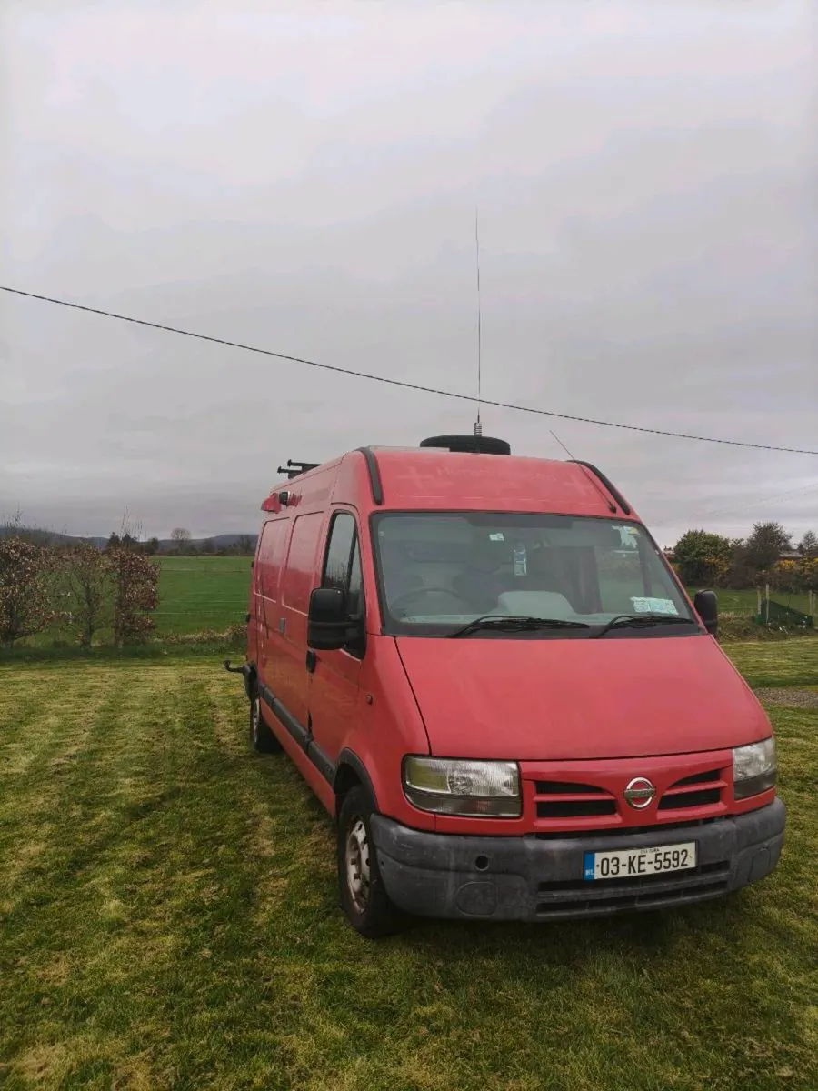 2003 Nissan interstar camper van - Image 1