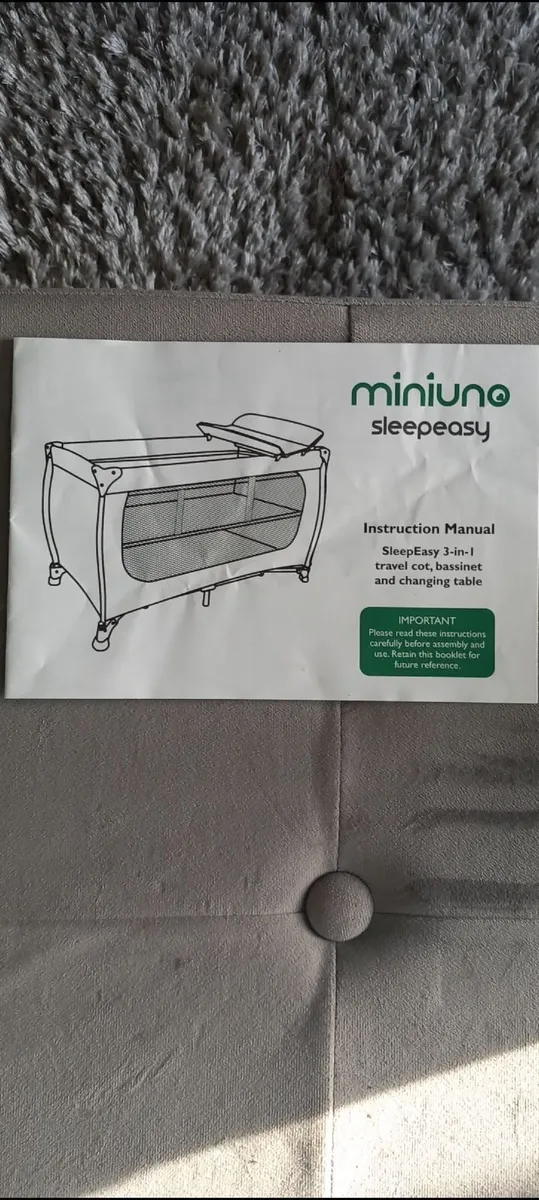 Baby buggy, travel cot and high chair - Image 3