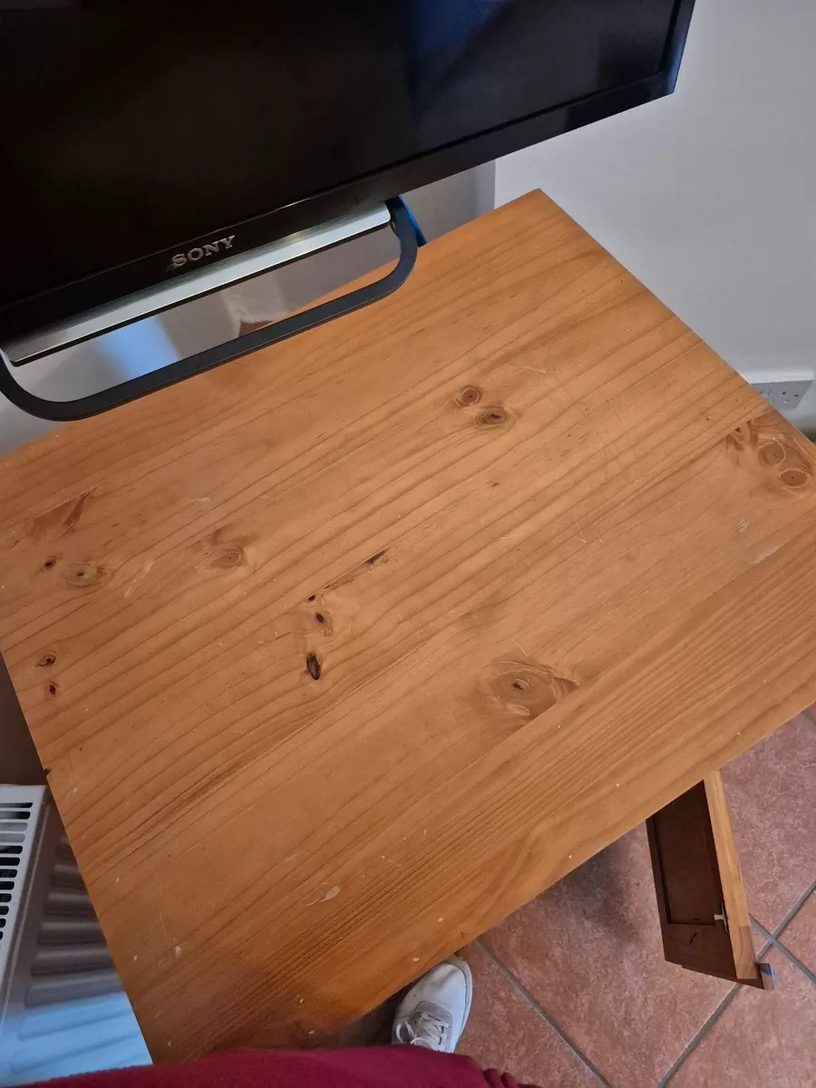 Solid Pine TV Stand - Image 2