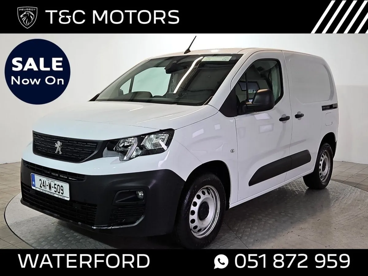 Peugeot Partner 1000KG Professional Plus, 1 Owner, - Image 1