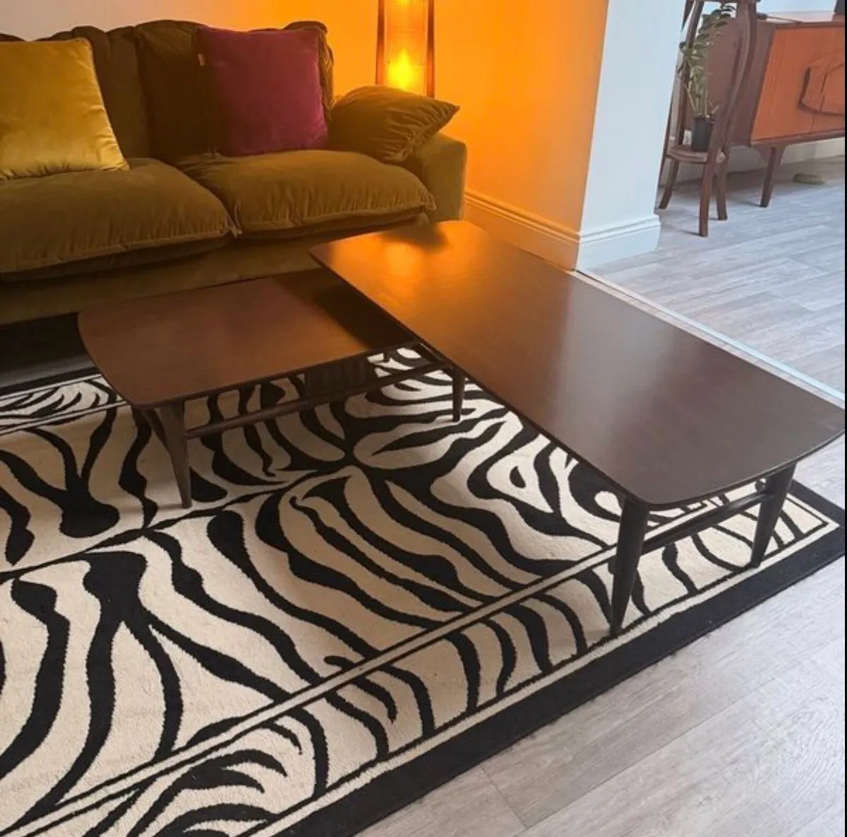 Mid Century Switchblade Coffee Table - Image 2