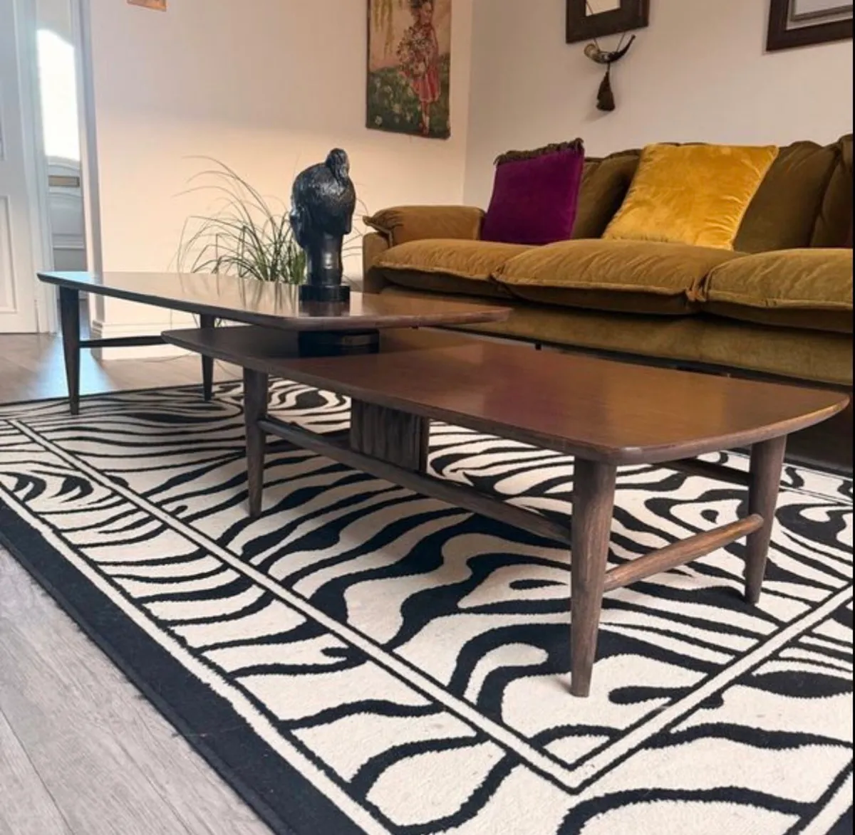 Mid Century Switchblade Coffee Table - Image 3