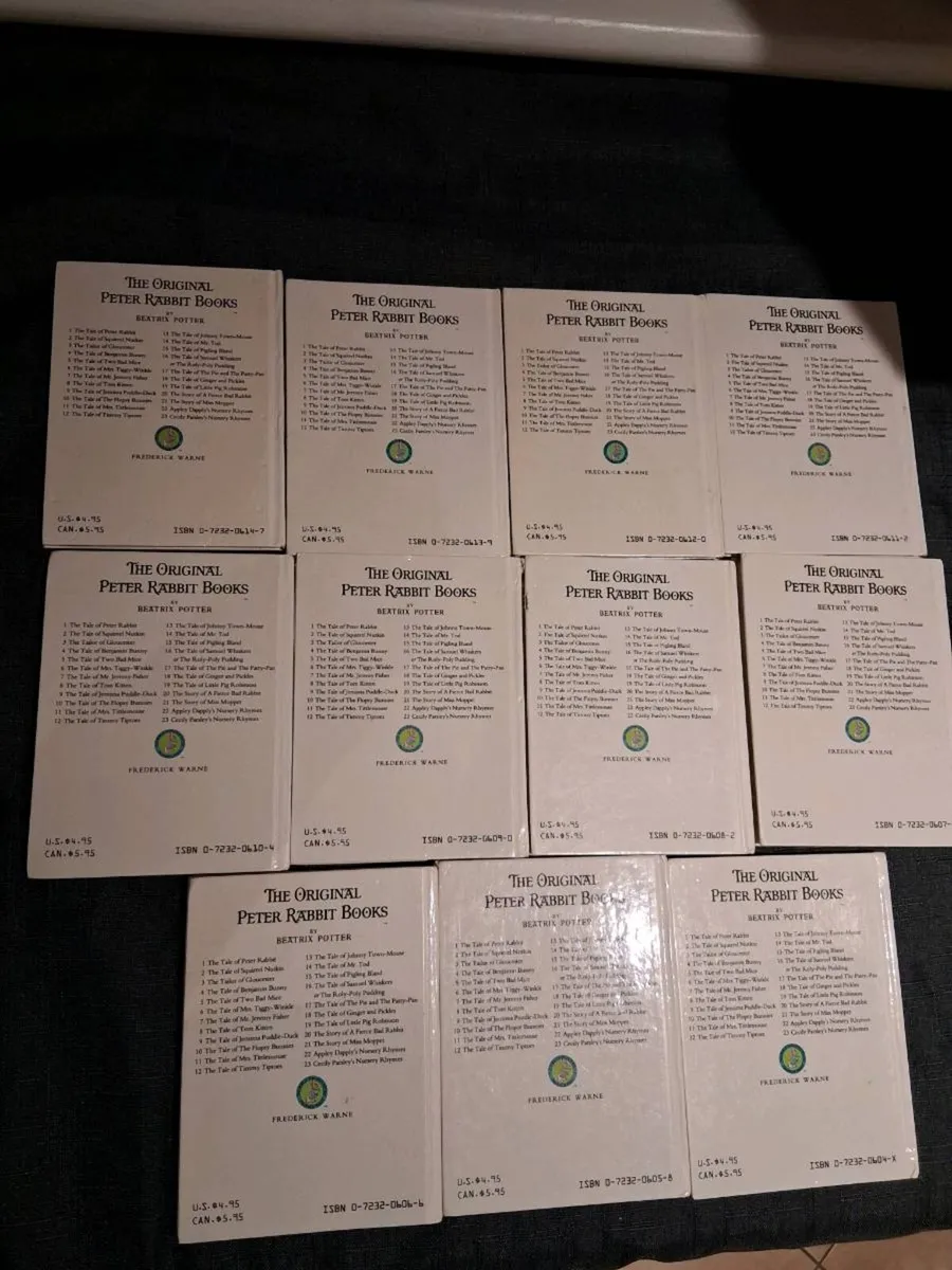 Old Beatrix Potter Children's Books - Image 2