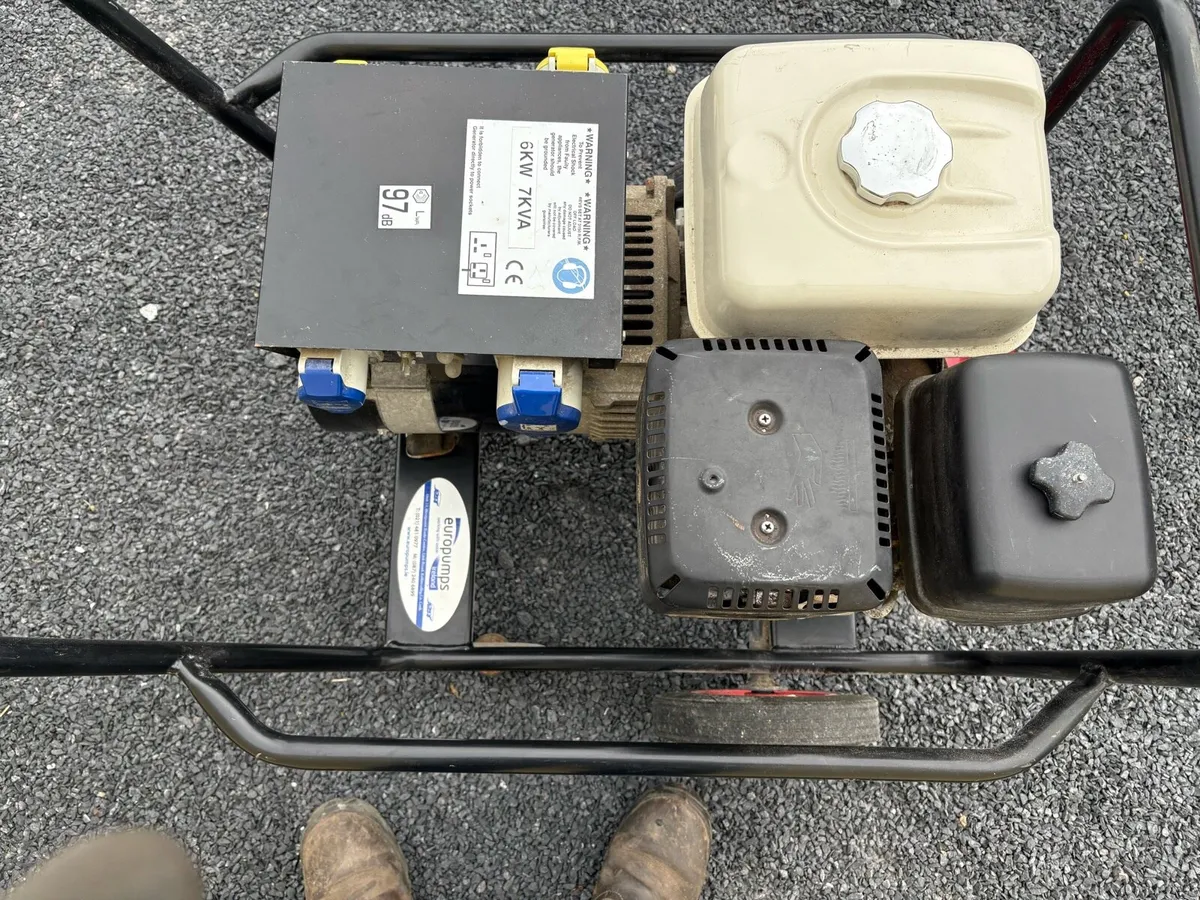 Honda petrol generator 6KW 7KVA - Image 4