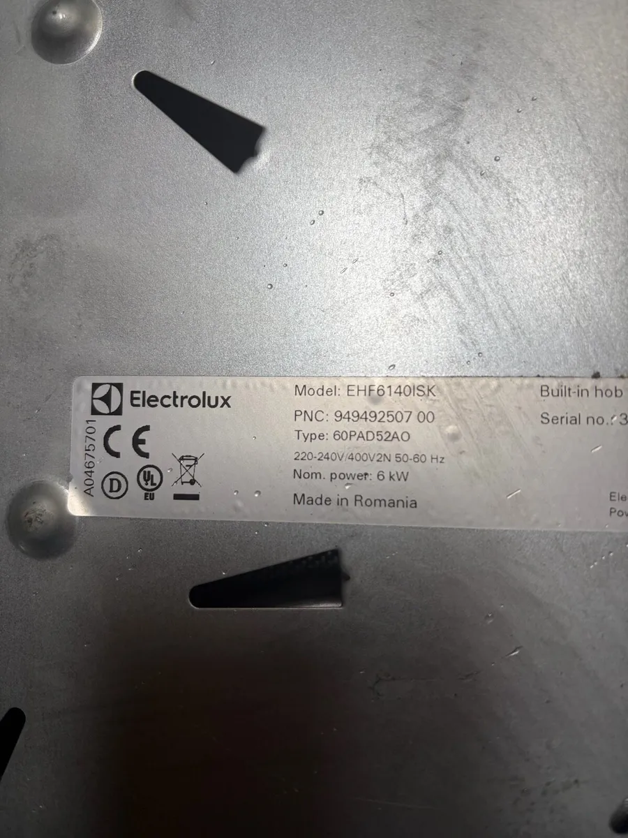 Ekectrolux hob - Image 1