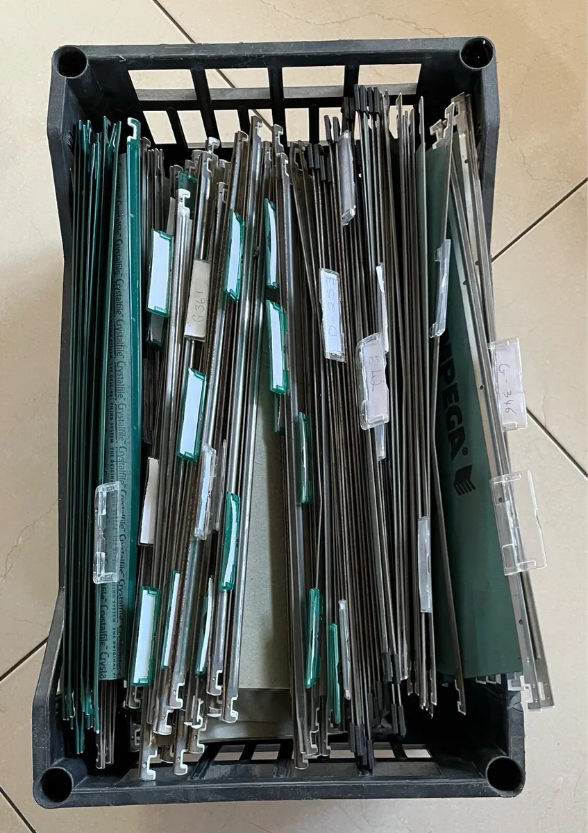 60 Crystalfiles - Vertical Suspension Files