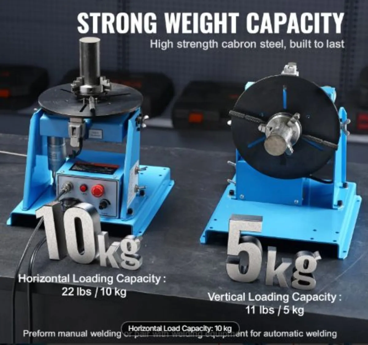 Rotary Welding Positioner 10KG, 0-90° Welding - Image 2