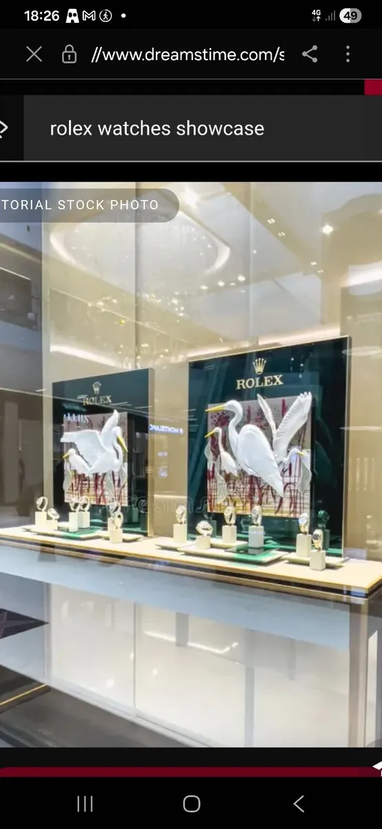 Rolex ,Roldeco Boutique display boards Motif - Image 3