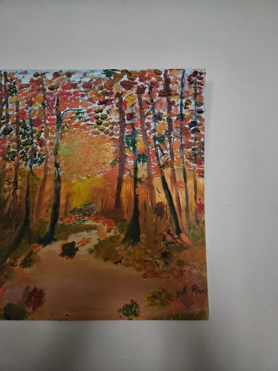 Vintage Oil on Board Picture - Image 2